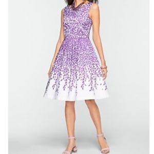 Talbots Fit & Flare Tailored Dress